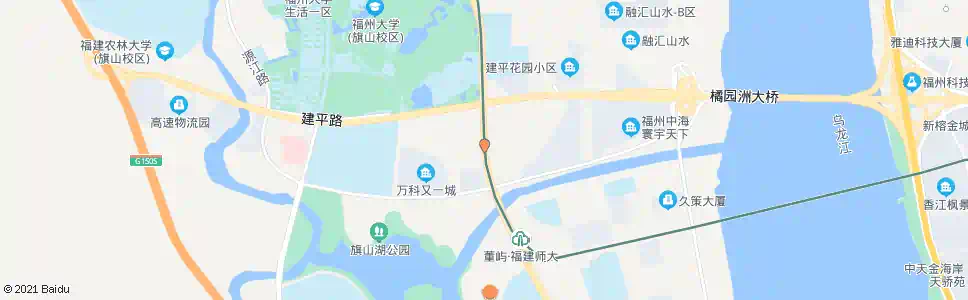 福州福建省档案馆(建平村)_公交站地图_福州公交_妙搜公交查询2025