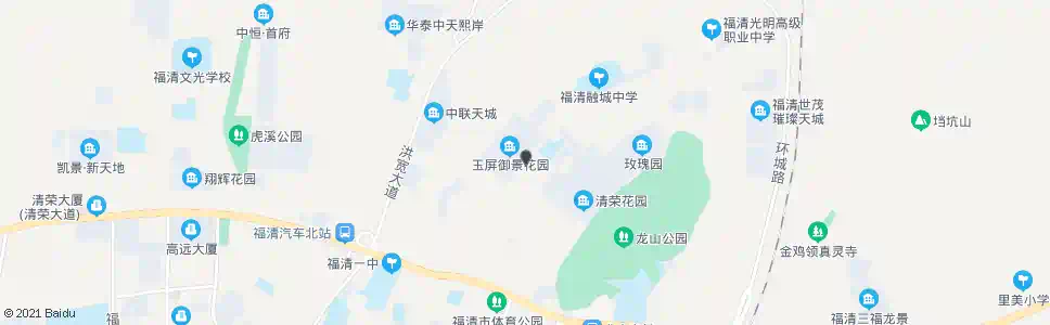 福州玉屏御景_公交站地图_福州公交_妙搜公交查询2025