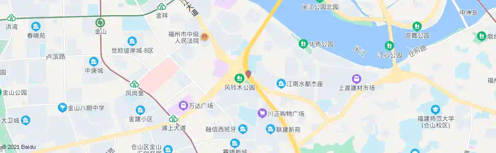 福州港头(闽江大道)_公交站地图_福州公交_妙搜公交查询2025