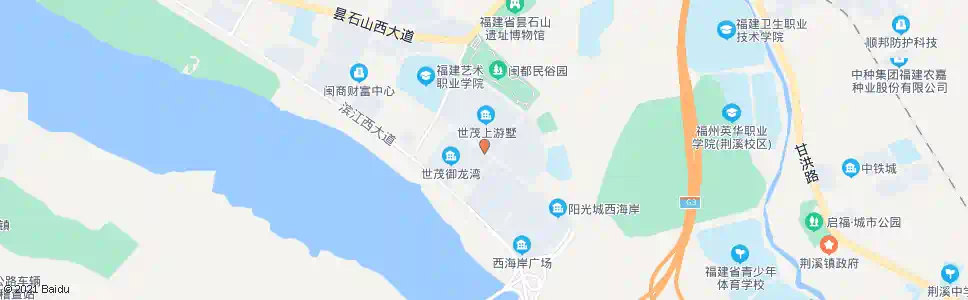 福州滨江新城_公交站地图_福州公交_妙搜公交查询2025