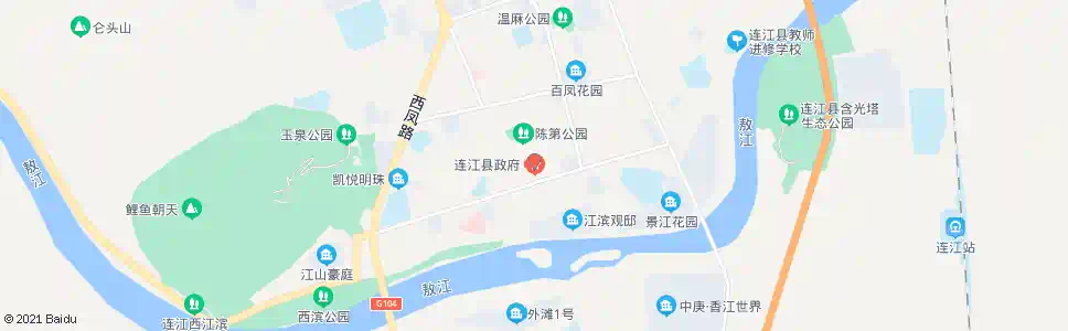 福州连江县政府_公交站地图_福州公交_妙搜公交查询2025