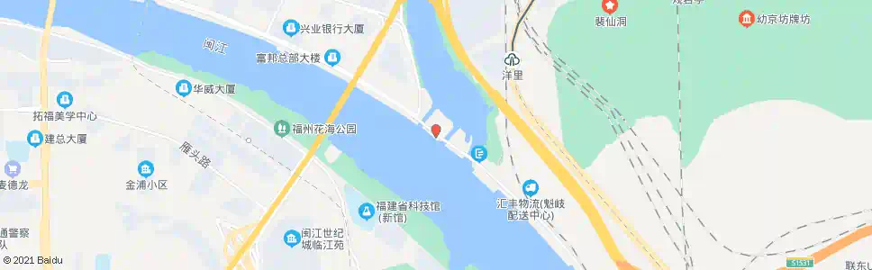 福州五孔闸(鳌港路)_公交站地图_福州公交_妙搜公交查询2025