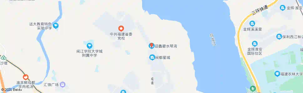 福州迎鑫碧水琴湾_公交站地图_福州公交_妙搜公交查询2025