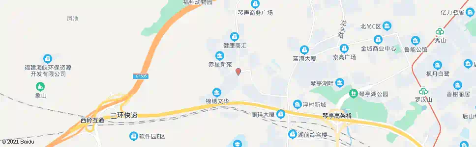 福州西庄西路_公交站地图_福州公交_妙搜公交查询2025