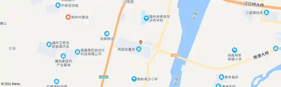 福州江口龙好路_公交站地图_福州公交_妙搜公交查询2025