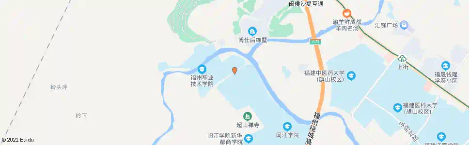 福州闽江学院北门_公交站地图_福州公交_妙搜公交查询2025