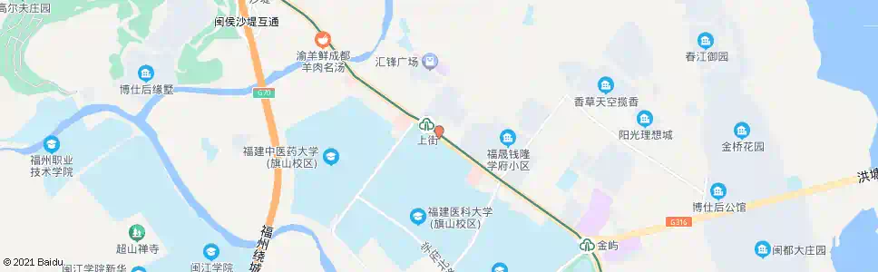 福州銮浦(省第三人民医院)_公交站地图_福州公交_妙搜公交查询2025