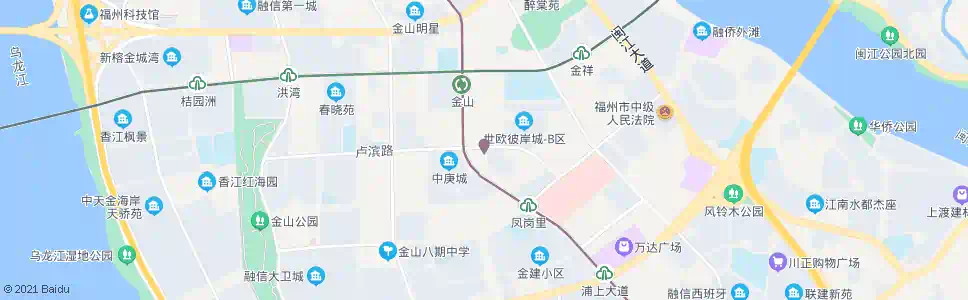 福州金山公交总站_公交站地图_福州公交_妙搜公交查询2025