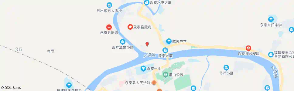 福州永泰东街_公交站地图_福州公交_妙搜公交查询2025