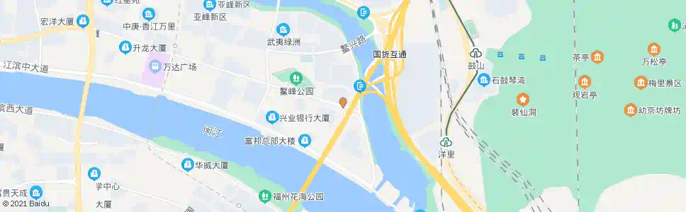 福州公交鳌峰洲站_公交站地图_福州公交_妙搜公交查询2025