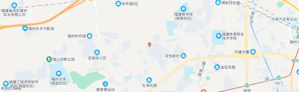 福州屏西新村北门_公交站地图_福州公交_妙搜公交查询2025