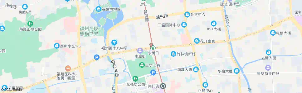 福州双抛桥(东方百货)_公交站地图_福州公交_妙搜公交查询2025