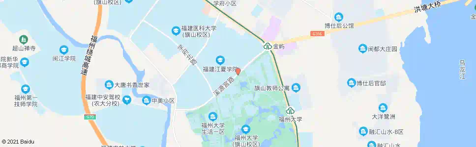 福州福大新区北门_公交站地图_福州公交_妙搜公交查询2025