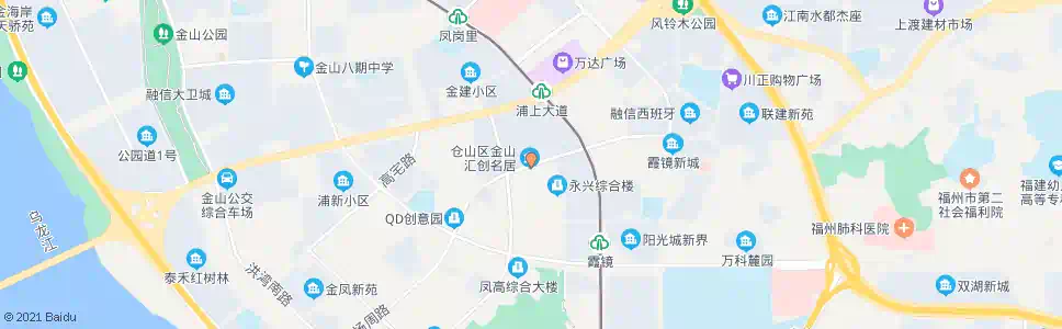 福州浦上开发区协盛装饰大楼_公交站地图_福州公交_妙搜公交查询2025
