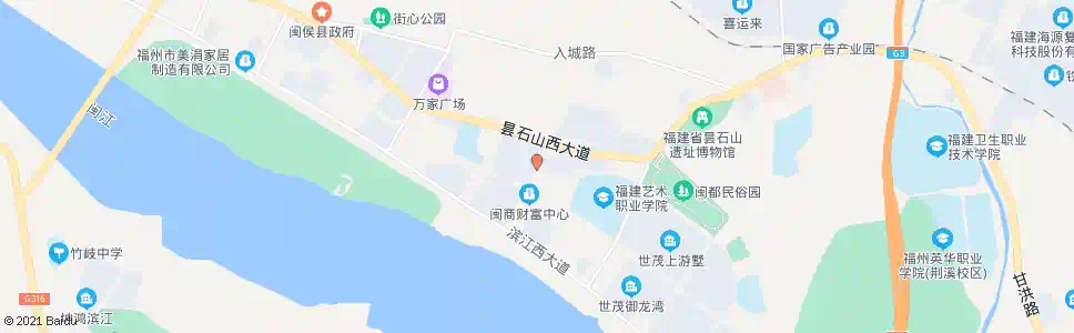 福州招呼站(大军老养公寓)_公交站地图_福州公交_妙搜公交查询2025