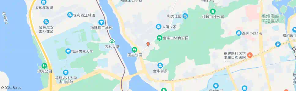 福州洪山梁厝路_公交站地图_福州公交_妙搜公交查询2025