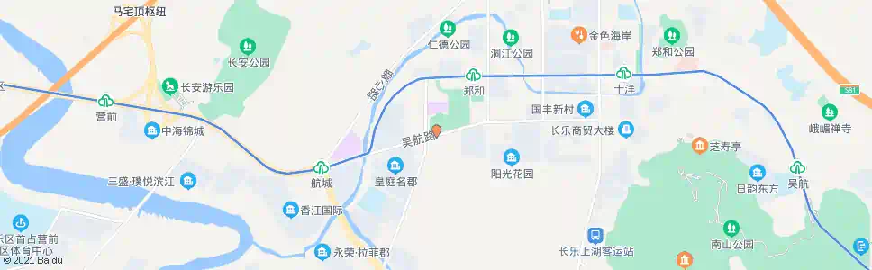 福州长山湖公园_公交站地图_福州公交_妙搜公交查询2025