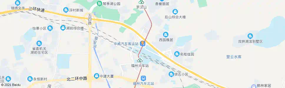 福州华威客运站_公交站地图_福州公交_妙搜公交查询2025