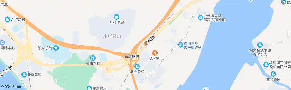 福州君竹新村_公交站地图_福州公交_妙搜公交查询2025