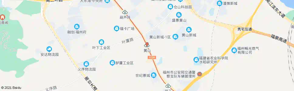 福州黄山_公交站地图_福州公交_妙搜公交查询2025