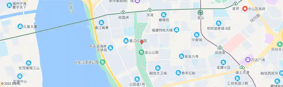 福州洪湾中路_公交站地图_福州公交_妙搜公交查询2025
