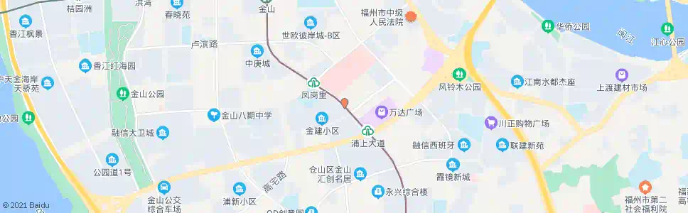 福州金洲浦上路口_公交站地图_福州公交_妙搜公交查询2025