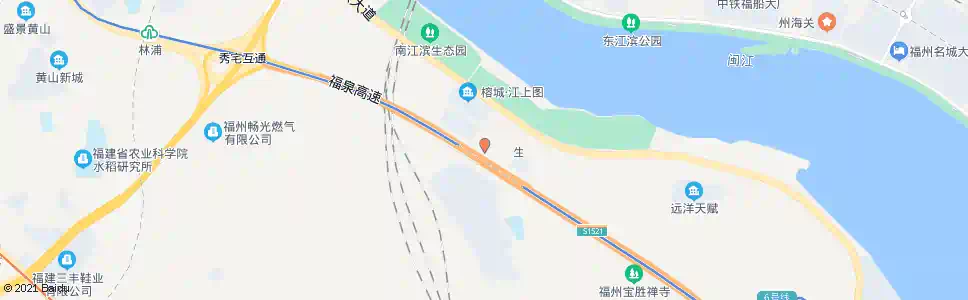 福州樟岚口_公交站地图_福州公交_妙搜公交查询2025