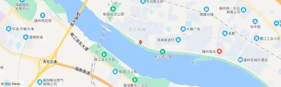 福州东方名城(大鞋城)_公交站地图_福州公交_妙搜公交查询2025