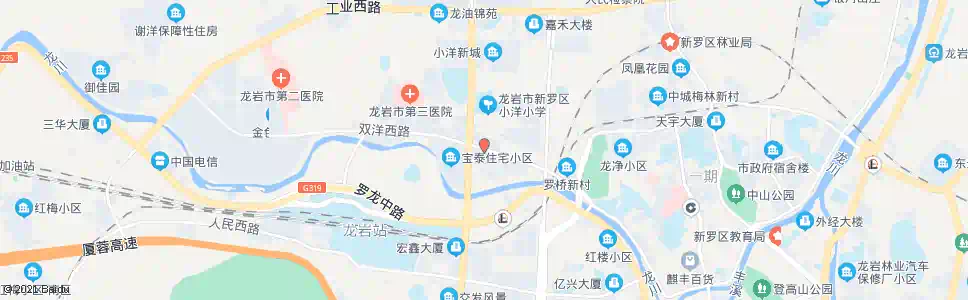 龙岩小洋宝佳广场_公交站地图_龙岩公交_妙搜公交查询2025