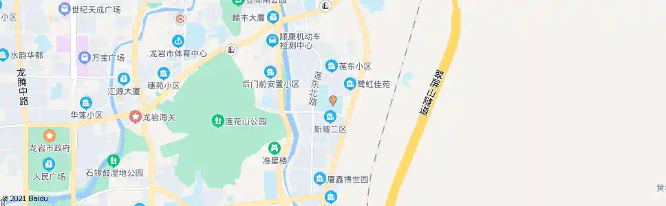 龙岩莲东小学_公交站地图_龙岩公交_妙搜公交查询2025