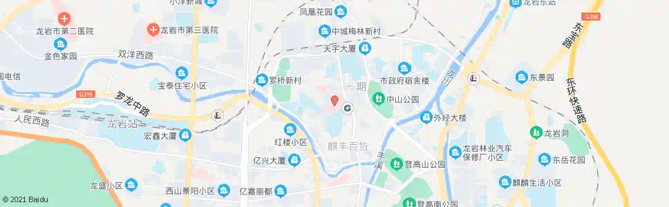 龙岩第一医院_公交站地图_龙岩公交_妙搜公交查询2025