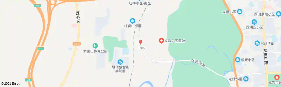 龙岩红炭山_公交站地图_龙岩公交_妙搜公交查询2025