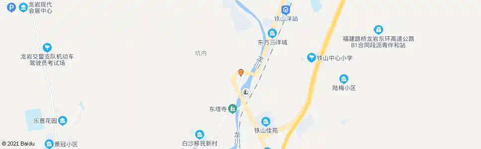 龙岩溪西村_公交站地图_龙岩公交_妙搜公交查询2025