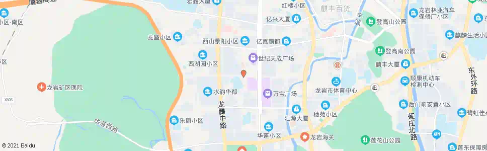龙岩龙岩八中_公交站地图_龙岩公交_妙搜公交查询2025