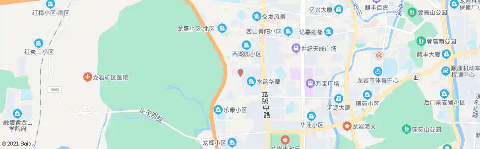 龙岩西陂安置小区_公交站地图_龙岩公交_妙搜公交查询2025
