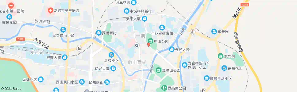 龙岩街心花园_公交站地图_龙岩公交_妙搜公交查询2025