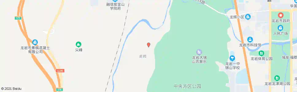 龙岩田心村_公交站地图_龙岩公交_妙搜公交查询2025