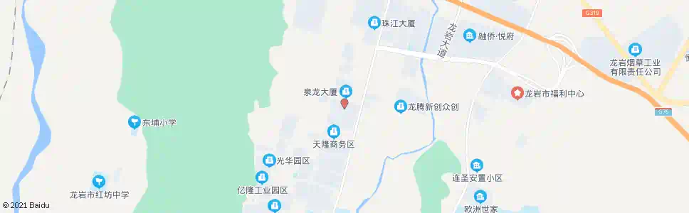 龙岩开发区管委会(三喜电子)_公交站地图_龙岩公交_妙搜公交查询2025