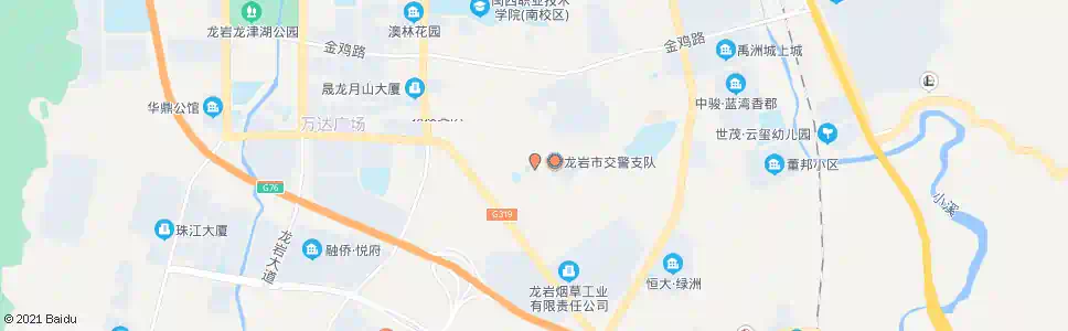 龙岩浮蔡山庄_公交站地图_龙岩公交_妙搜公交查询2025