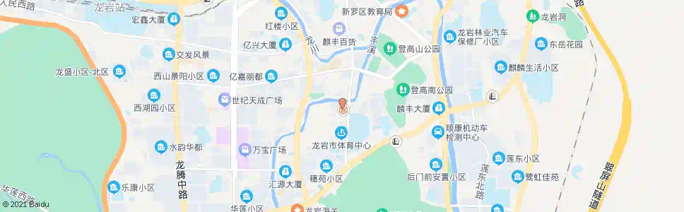 龙岩国检局(电视台)_公交站地图_龙岩公交_妙搜公交查询2025