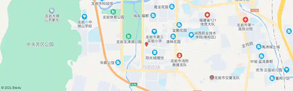 龙岩交通大楼金鸡路口_公交站地图_龙岩公交_妙搜公交查询2025