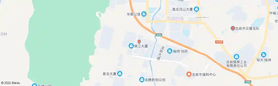 龙岩恒宝城市广场_公交站地图_龙岩公交_妙搜公交查询2025