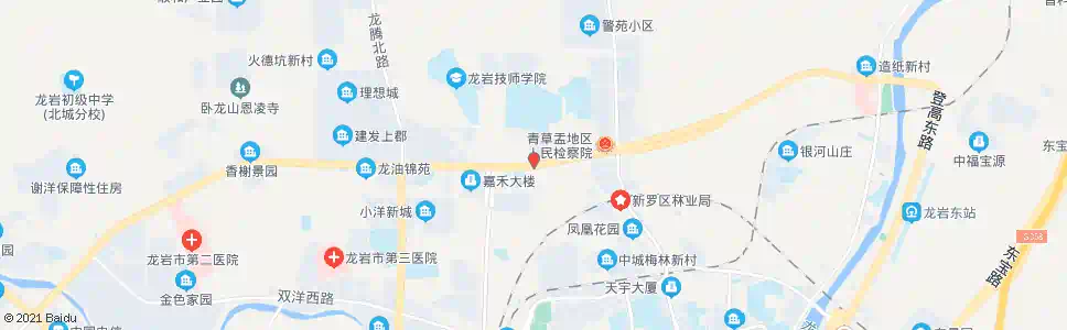 龙岩北城市场(特殊教育学校)_公交站地图_龙岩公交_妙搜公交查询2025