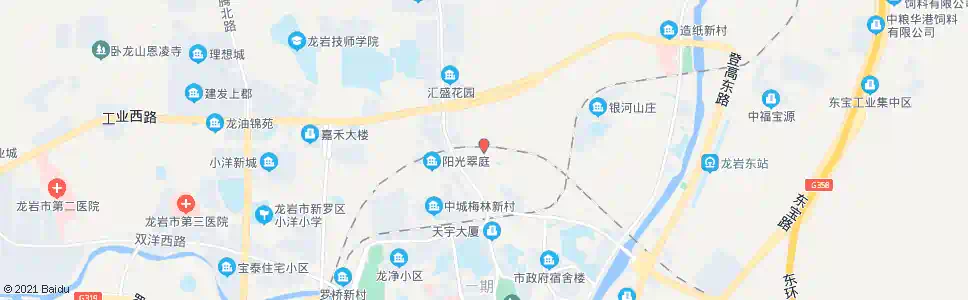 龙岩北园七巷_公交站地图_龙岩公交_妙搜公交查询2025