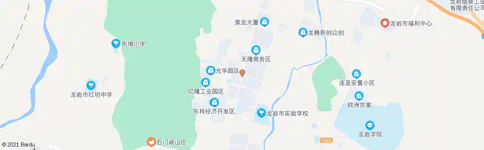 龙岩龙腾星城_公交站地图_龙岩公交_妙搜公交查询2025