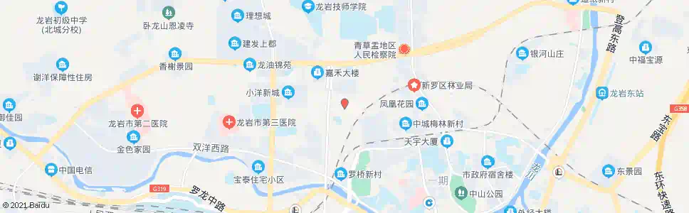 龙岩华侨职业中专_公交站地图_龙岩公交_妙搜公交查询2025