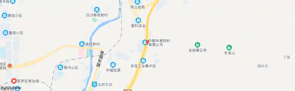 龙岩合丰水泥厂_公交站地图_龙岩公交_妙搜公交查询2025