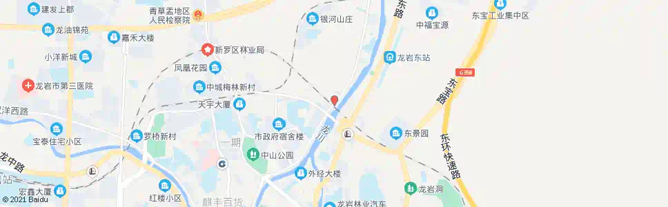 龙岩凤侨新村_公交站地图_龙岩公交_妙搜公交查询2025