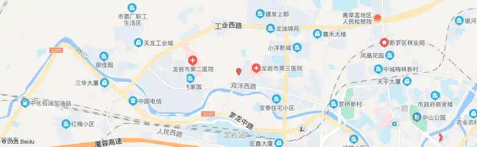 龙岩面粉厂_公交站地图_龙岩公交_妙搜公交查询2025