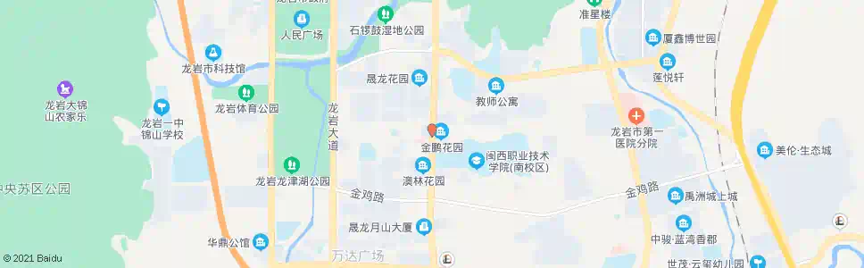 龙岩闽西职业技术学院_公交站地图_龙岩公交_妙搜公交查询2025